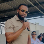 Pollard talks to youth cricketers during surprise visit