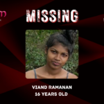 MISSING: 16-year-old Viand Ramanan of Penal