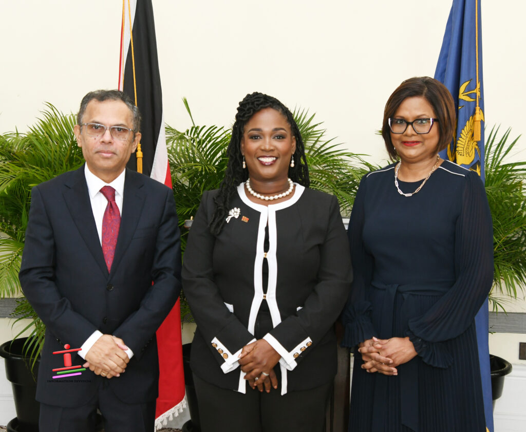 Madame Justice Danielle Thompson with Her Excellency and the Hon. the Chief Justice