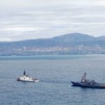 US military vessels in Haitian waters