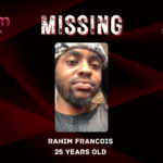 MISSING: Rahim Francois of Carapo