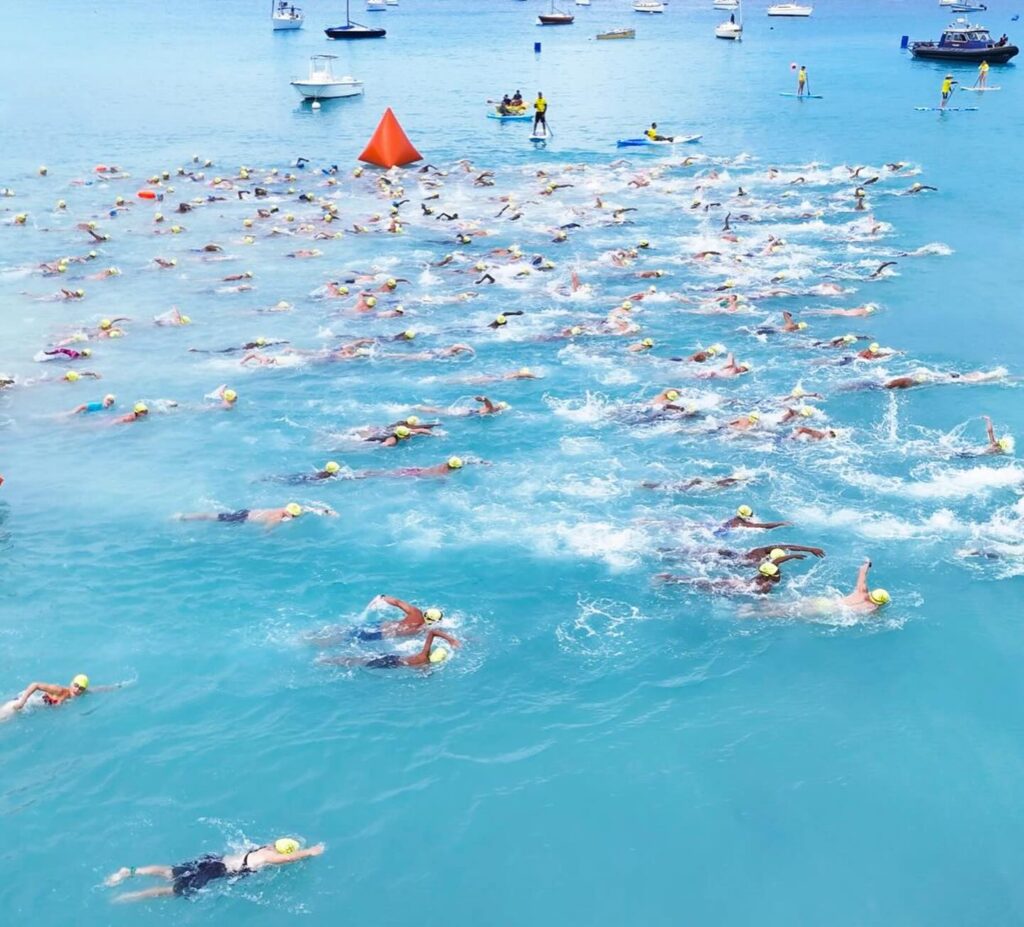 Open water swimming