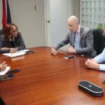 Works Minister meets with British High Commissioner