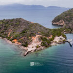 Maintenance works at Chacachacare Island