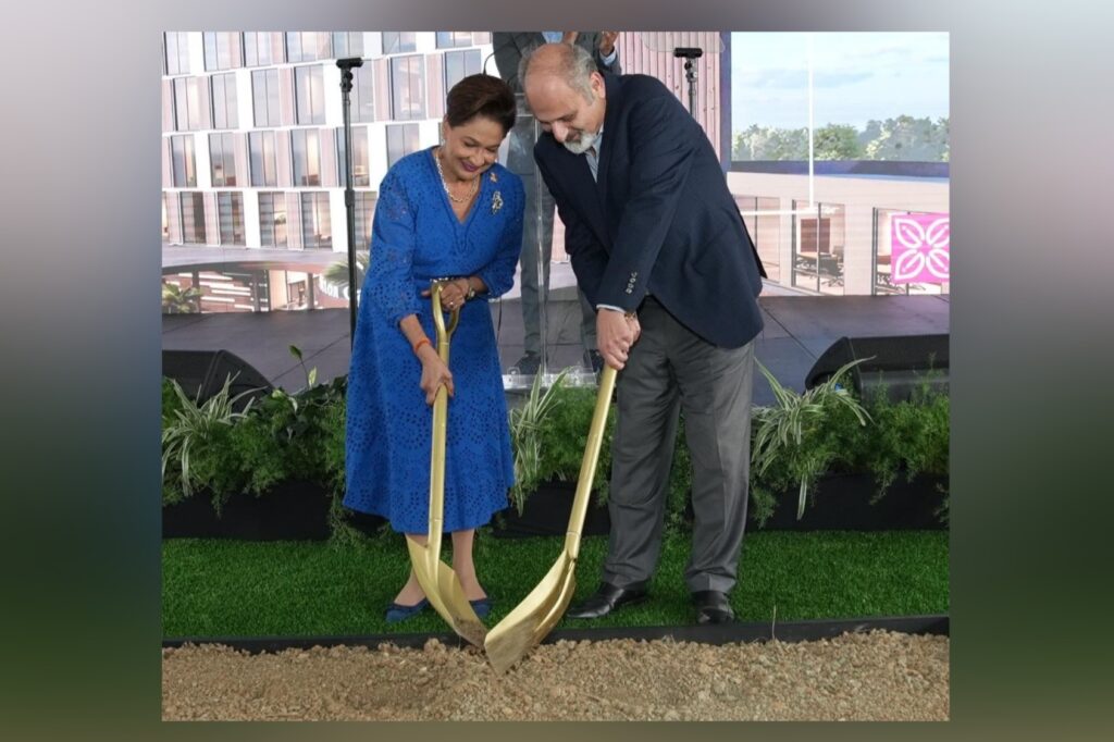 Sod turning PM
