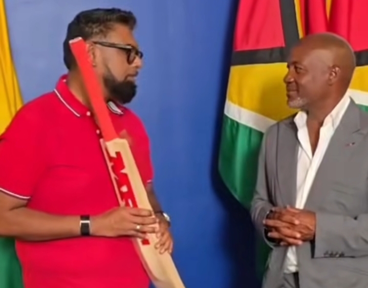 Brian Lara, Dr Irfaan Ali