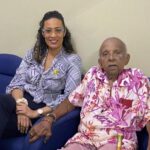 Former St Augustine MP, 99, visits Minister Ameen