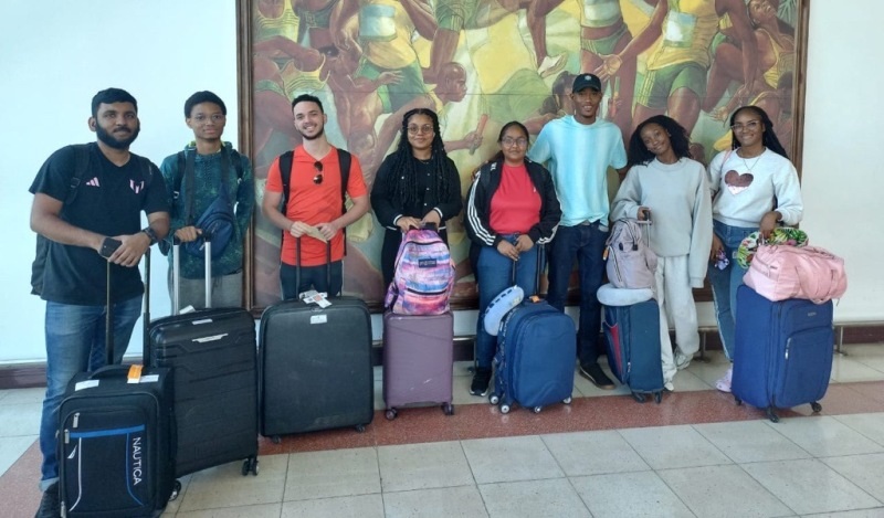NESC TI Students Arrive in Jamaica