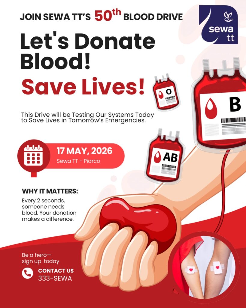 SEWA Blood drive 50