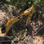 Desilting works underway at Cap-de-Ville River