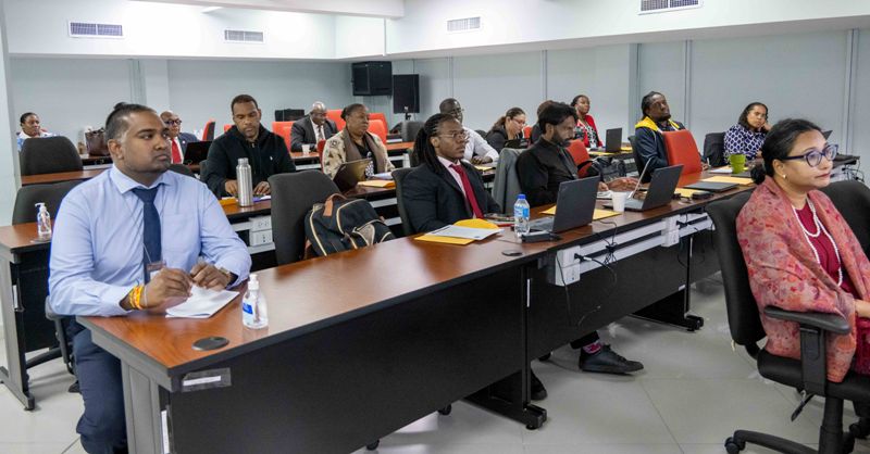 A cross section of the participants