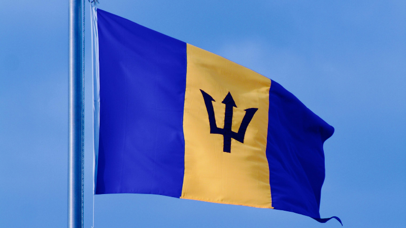 Barbados Flag