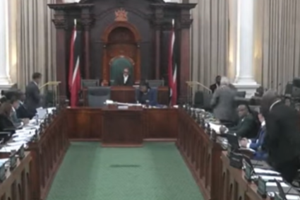 Opposition walk out