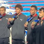 Team TTO bags gold, sets record in Men's 4x100m relay swim at CAC Games