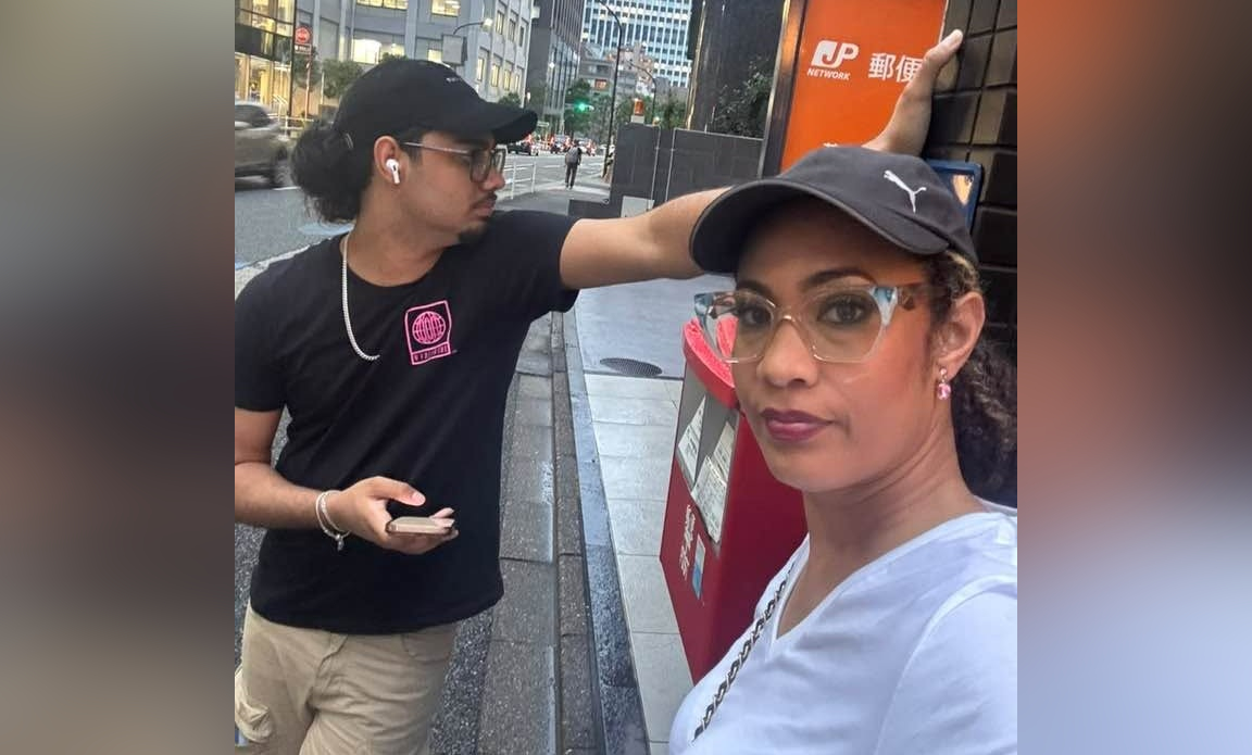 Ameen and Son in Japan
