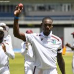 Justin Greaves makes test cricket history with 5-wicket maiden