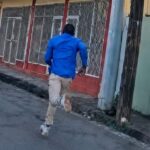 Man flees after attempting to throw package onto prison compound