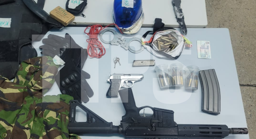 Photo of Items Seized in NED