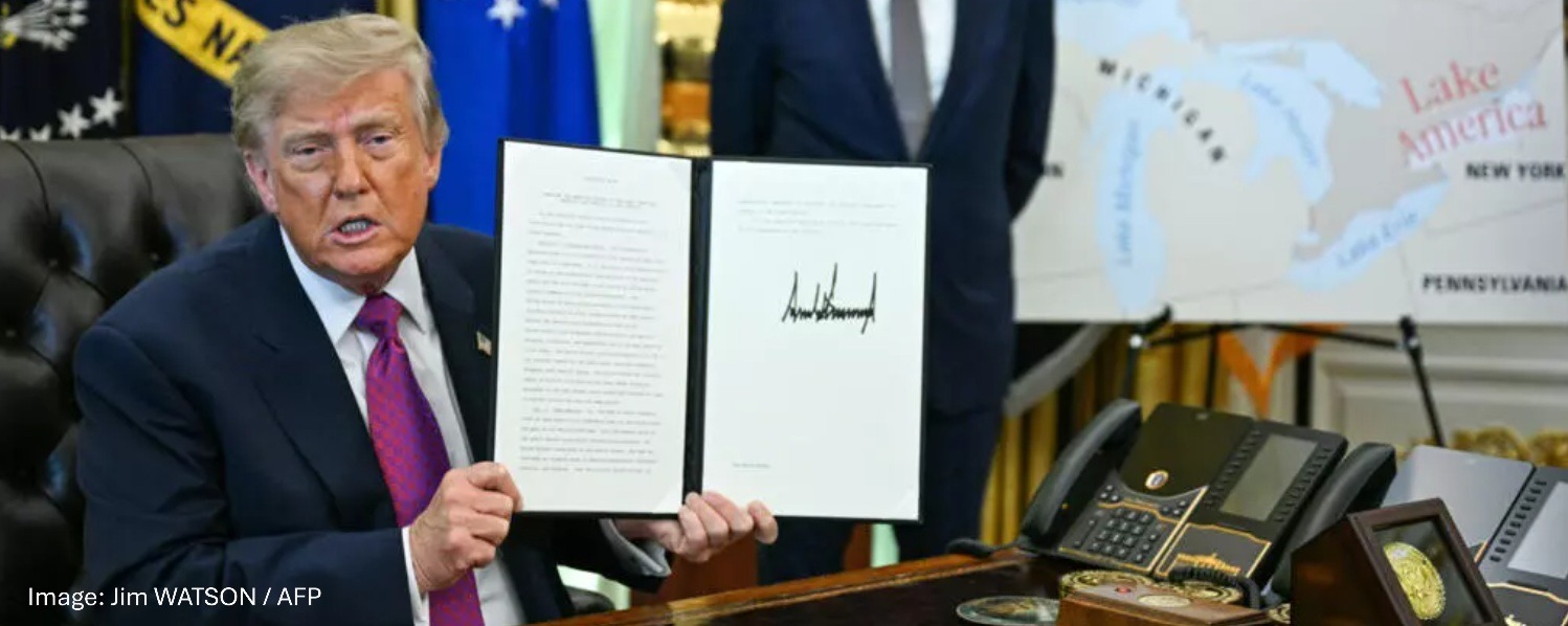 Trump order lake ontario