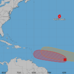 Two tropical waves being monitored, Cristobal forms