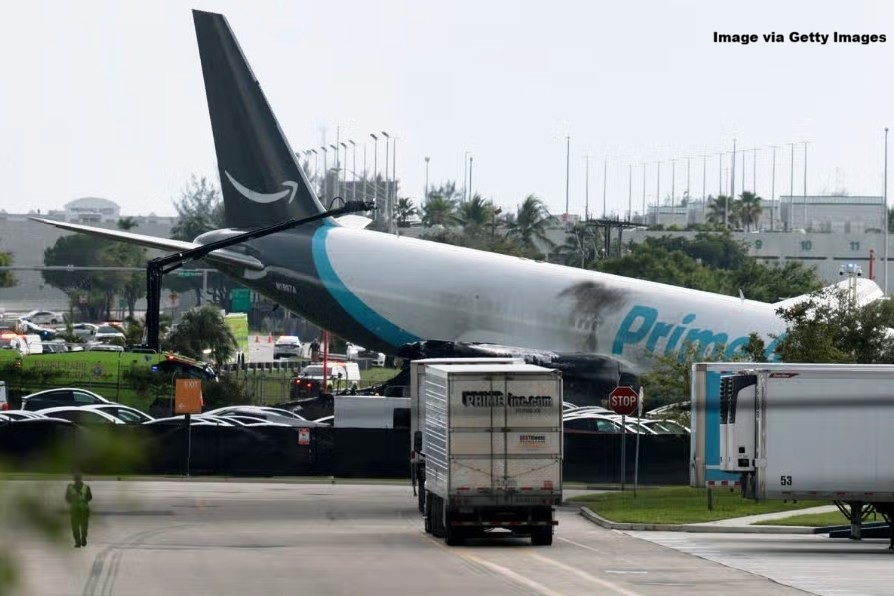 Amazon cargo plane crash