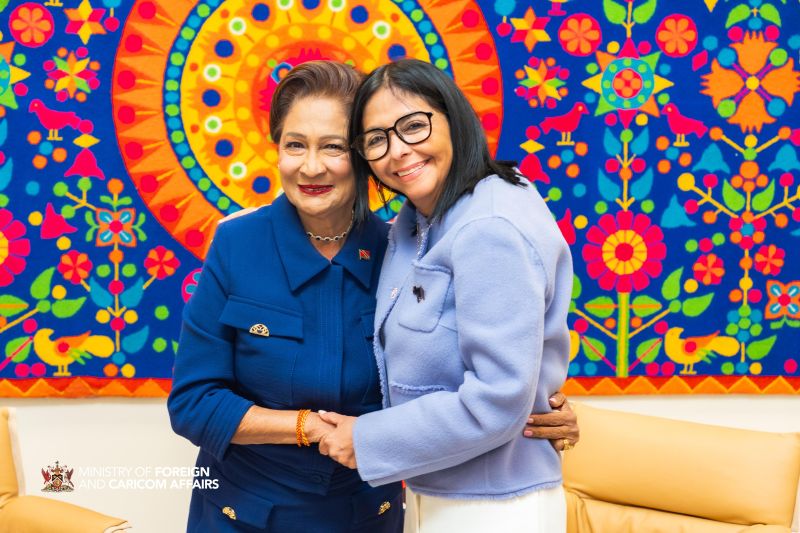 Kamla Persad Bissessar Delcy Rodriguez