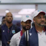 Windies men arrive in India