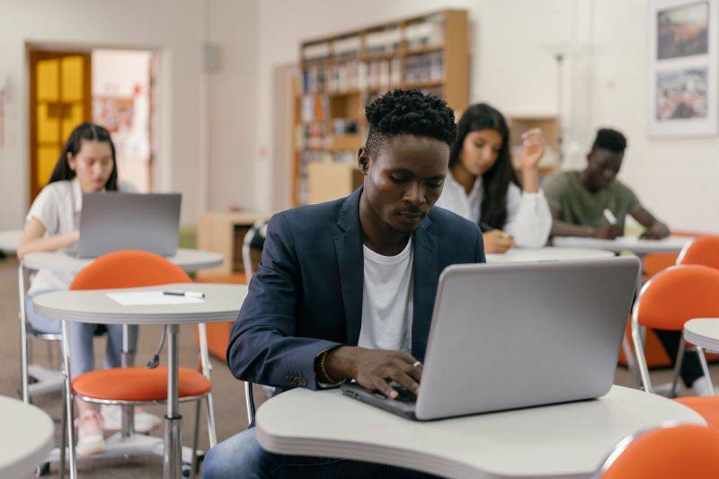 laptop student exam