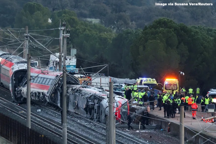 Spain Train Crash Reuters