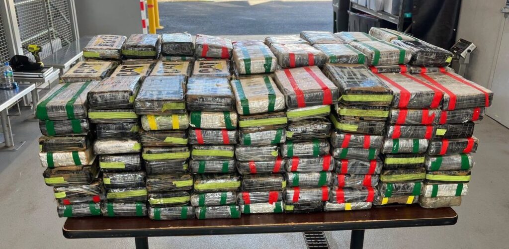 US seized cocaine