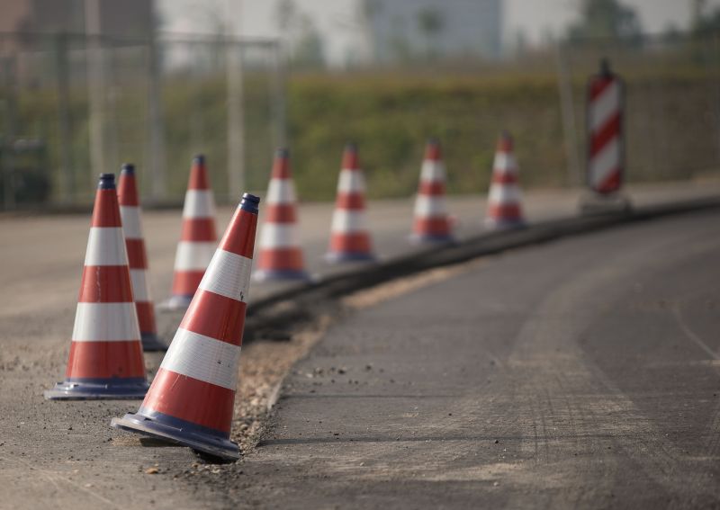 road cones works